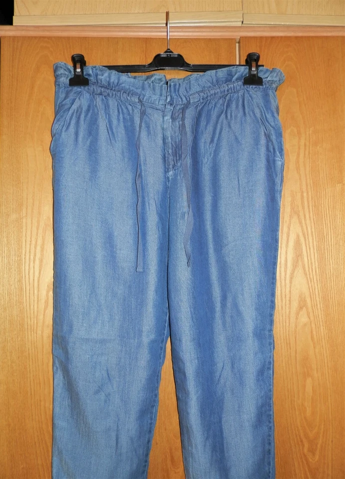 PANTALONI QUICKSILVER JAGGY BLU EXPRESSO Tg. L - PANTS DRAWSTRING ELASTIC WAIST  - Imagen 4 de 4