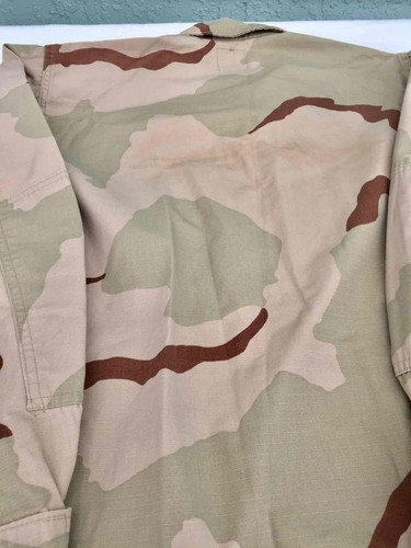 US Military Men's Combat Coat & Trousers Desert Camo Camouflage BDU Size Medium - Picture 8 of 20
