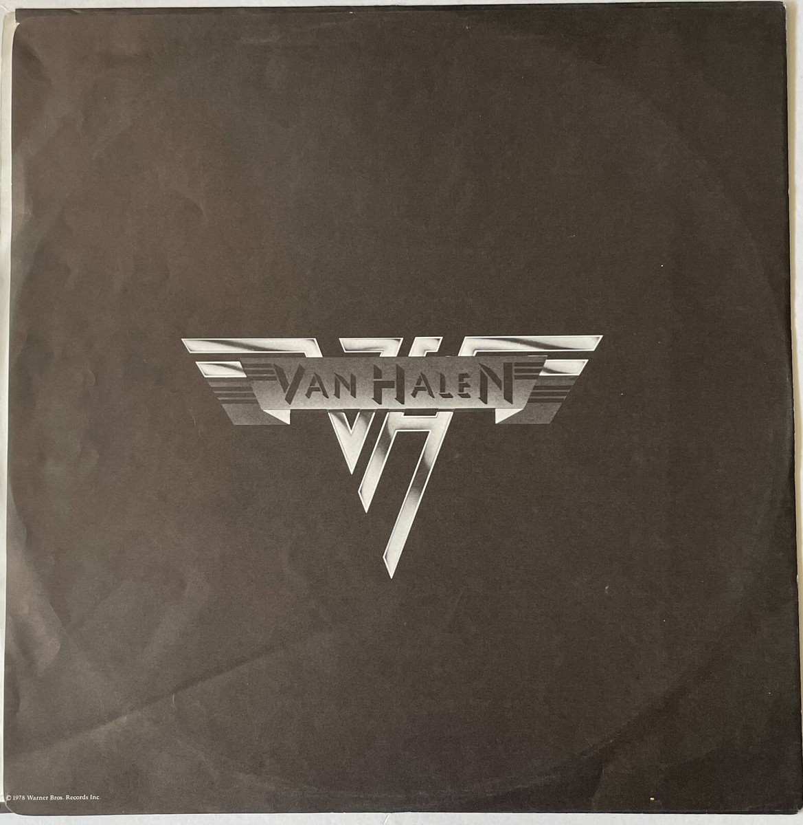 Van Halen Van Halen Debut Vinyl LP Record 1978 Inner Sleeve
