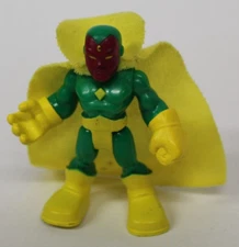 Playskool Heroes Vision Figure Green Yellow Cape Marvel Avengers Superhero