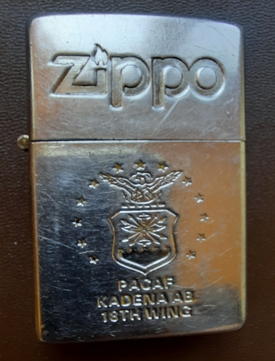 【ZIPPO】 ジッポーライター U.S. AIR FORCE PACAF Zippo U.S. Air Force Brass Emblem - Finck Cigar Company