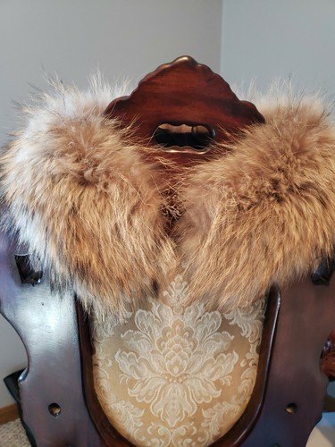 Racoon Fur Custom Made Collar With 