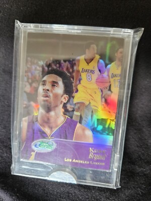 2001-02 KOBE BRYANT Topps eTOPPS ENCASED #15 Los Angeles Lakers