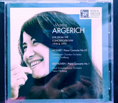 Martha Argerich-Live from the Concertgebouw 1978 & 1992 -Mozart