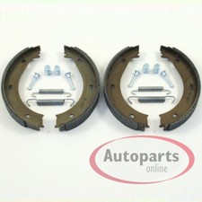 Handbremsbacken Ø 160 mm mit Zubehör Satz hinten für Opel Vectra B