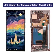 For Samsung Galaxy Note 20 Ultra 5G N986 OLED Display Screen Replacement Bronze