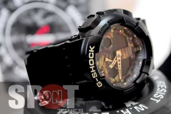 Casio G-Shock Camouflage Men's Watch GA-100CF-1A9 | eBay