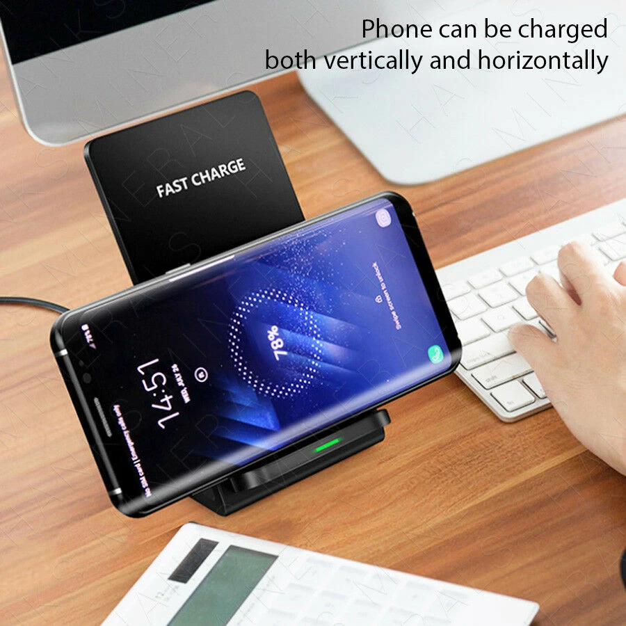 Wireless Charger Charging Stand For Samsung Galaxy S22/S22+/S22 Ultra/S20 FE 5G - Image 3 of 4
