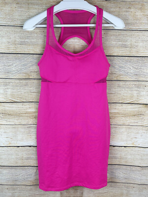 fabletics pink dress Fabletics Women's Summer Hot Shot Pleated Dress