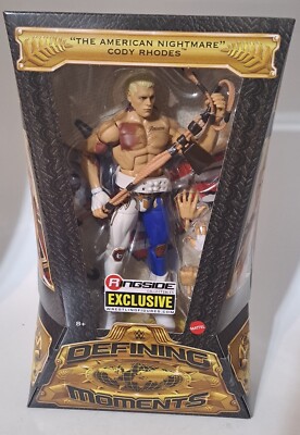 WWE Wrestling Mattel Elite Ringside Defining Moments Cody Rhodes