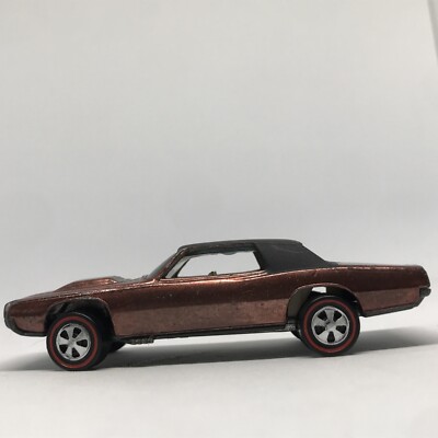 Hot Wheels Redline Custom T-Bird 1967 Copper White Int. Black Top