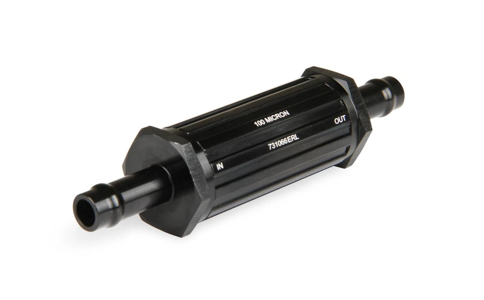 Earl's Vapor Guard Fuel Filter  3/8" EFI Pre-Filter 100 Micron 731066ERL - Image 2 of 4