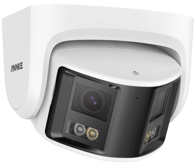 FCD600 Panoramic Outdoor PoE Dual Lens Security Camera, 6MP