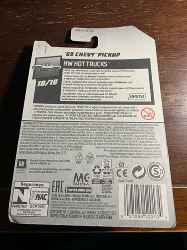Hot Wheels - HW Hot Trucks 2020 camioneta Chevy A43 10/10 '69 - Imagen 2 de 2
