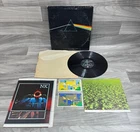 PINK FLOYD DARK SIDE OF THE MOON LP COMPLETE W/ BOTH POSTERS / STICKERS + EXTRA
