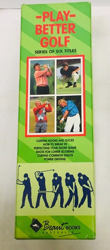 Play Better Golf: Series Of Six Titles Box Set x 6 Hardcover Illustrated 1994 - Picture 5 of 12