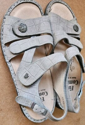 FINN COMFORT Sandals Gomera Sandstom Leather Slingback Size EU 36 - US 5.5 EUC!
