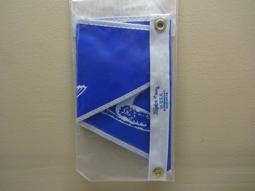 TAYLOR MADE #280 MERMAID PENNANT 10" X 16" NYLON MARINE BOAT NAUTICAL FLAG / NEW - Picture 3 of 3