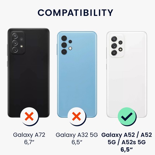 Coque en silicone avec collier pour Samsung Galaxy A52 A52 5G A52s 5G - Zdjęcie 6 z 7