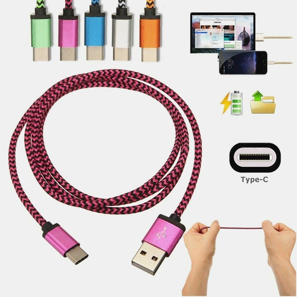 USB To Type C Charger Cable 3A Fast Charging Lead Data Cord For Samsung USB To Type C Charger Cable 3A Fast Charging Lead Data Cord For Samsung