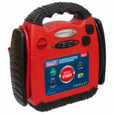 Sealey RS132 Roadstart® Emergency Power Pack with Compressor 12V 750 Peak Amps