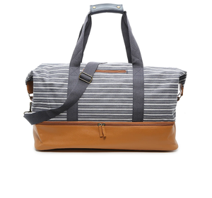 dsw grey duffle bag