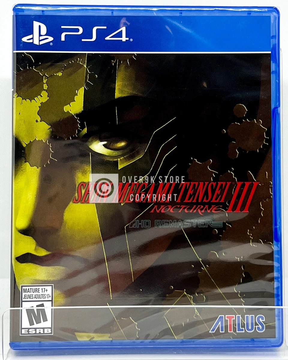 Shin Megami Tensei III: Nocturne HD Remaster - PS4 - Brand New | Factory Sealed
