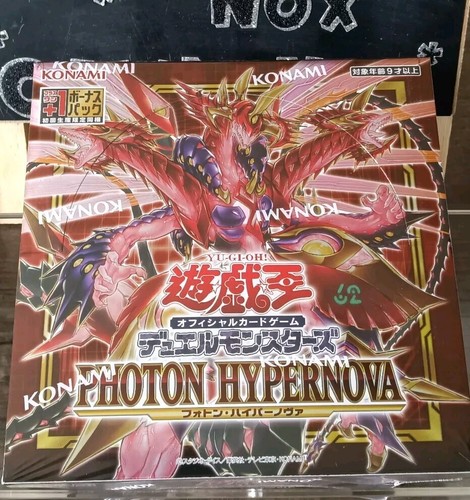Yu-Gi-Oh Official Konami Photon Hypernova Booster Box Japanese Factory SEALED