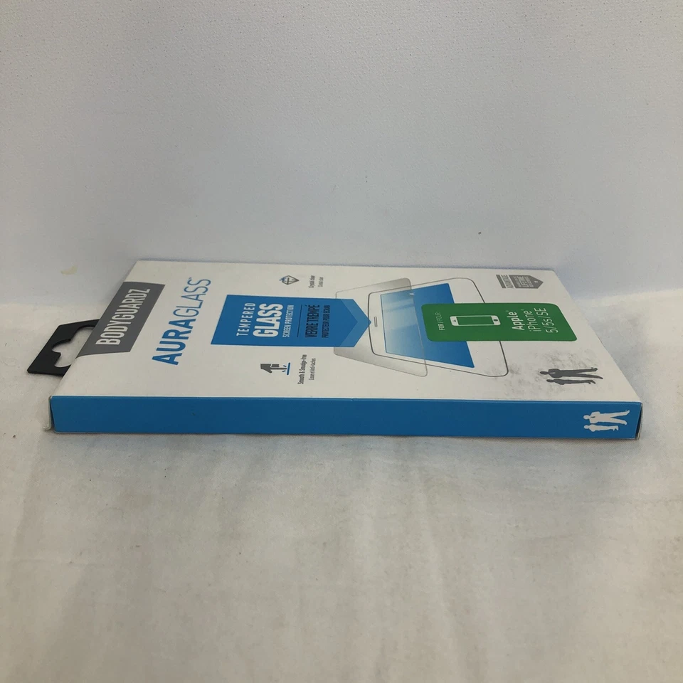 Протектор экрана BODYGUARDZ AuraGlass закаленное стекло для iPhone SE/5s/5 - Изображение 3 из 4