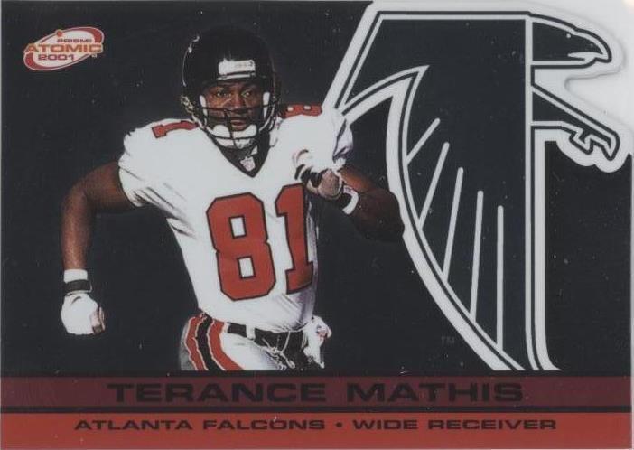 Mathis Support Number 2001 Pacific Prism Atomic - Terance Mathis #9 Red Missing Serial Number ...