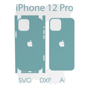 Download Iphone 12 Pro Full Wrap Skin Cutting Template Ai Dfx Svg Download Cricut Ebay