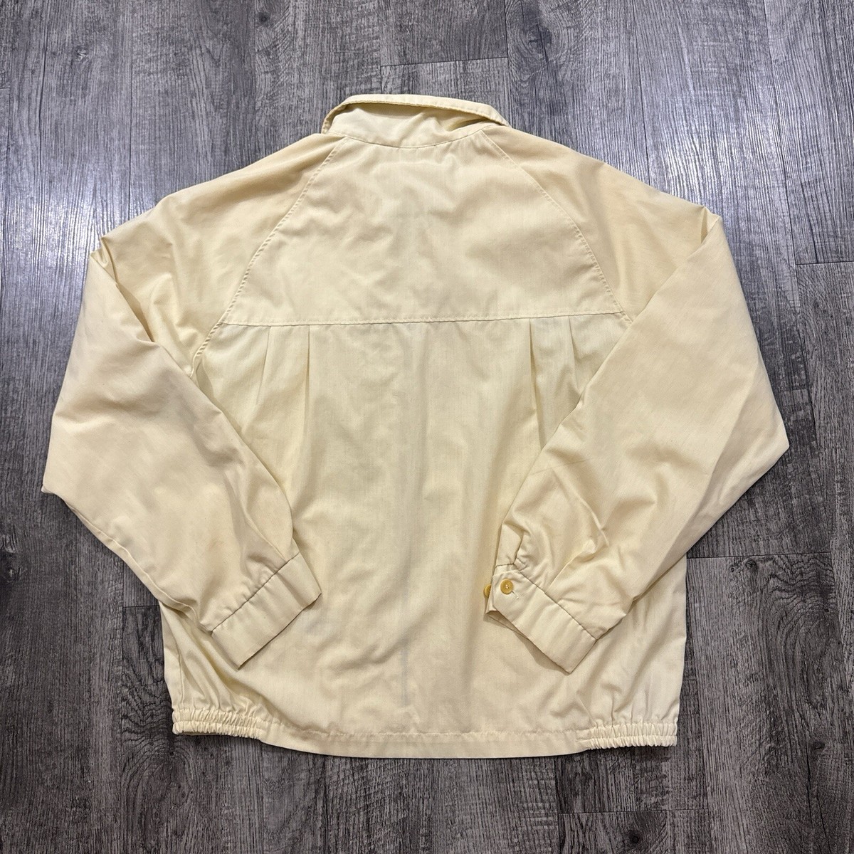 Campus usa製　ビンテージ　ヴィンテージ　60s 70s Vintage Campus Lightweight Full Zip Jacket Yellow 60s 70s