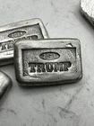1 ozt MK BARZ  "TRUMP 2024"  .999 Fine Silver HAND POURED Bar