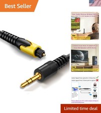 Unidirectional Optical to 3.5mm Audio Adapter...