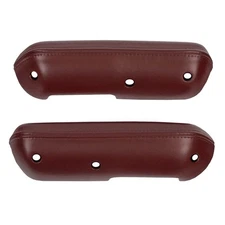 CJ Classic Trucks Arm Rest Padded Replacement Napa Red Pair F-100 1968-1972