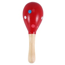 A wooden Maraca Musical Instrument Children's Toy N9F27403