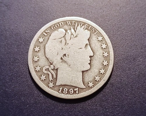 VG 1897-S Barber Half Dollar (Semi-key date)