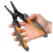  3 in 1 Automatic Self Adjusting Wire Stripper/Cutter/Crimper, 8 AWG to 22 AWG