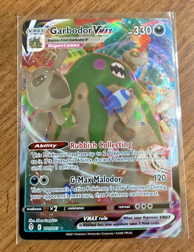 Garbodor VMAX 101/203 SWSH07: Evolving Skies Holo