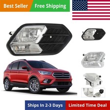 Right Side Fog Light Replacement for Escape 2017 2018 2019 w/Black Cover FO10...