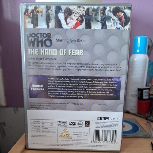 Doctor Who - The Hand Of Fear (DVD) 1976 Tom Baker Elisabeth Sladen 1976 - Picture 2 of 3