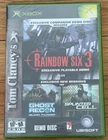 Rainbow Six 3 Exclusive Companion Demo Disc Microsoft Xbox Tom Clancy Sealed New