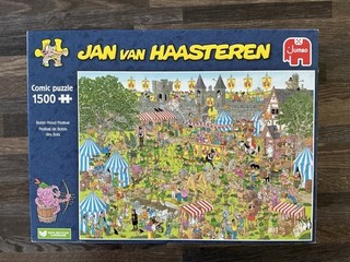 Jan Van Haasteren Robin Hood Festival 1500 Piece Jigsaw Puzzle Complete