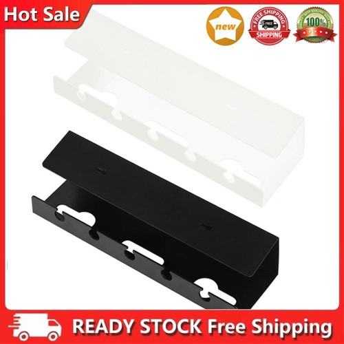 2 Stück Kabel Organizer unter Schreibtisch Kabel Regal Draht Management Rack für Home Office
