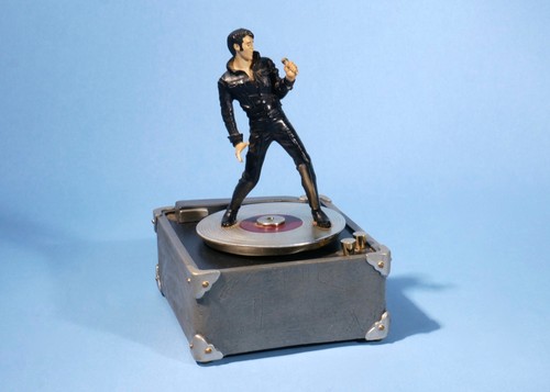 Elvis Presley Heartbreak Hotel Music Box By Franklin Mint * Fully Working - Imagen 9 de 14