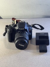 Canon EOS Rebel T7 24.1MP Digital SLR /with 18-55 Lens Battery Charger Strap