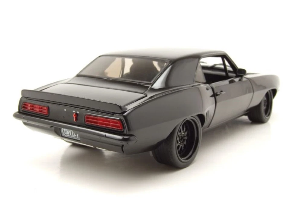 Chevrolet Camaro Street Fighter Convict 1969 Nero Modellino 1:18 Acme - Immagine 2 di 4