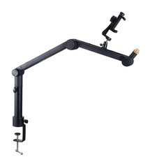 Microphone Boom Arm with Desk Mount 360 Rotatable Adjustable Mic Stand