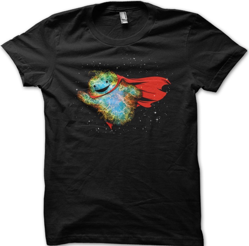 Camiseta Super Nebula - Camiseta Gráfica Arte Espacial Cósmico Diseño Galaxia Superhéroe 9947