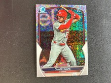 Chase Davis 2023 Bowman Chrome 1st Speckle Refractor RC Cardinals E99